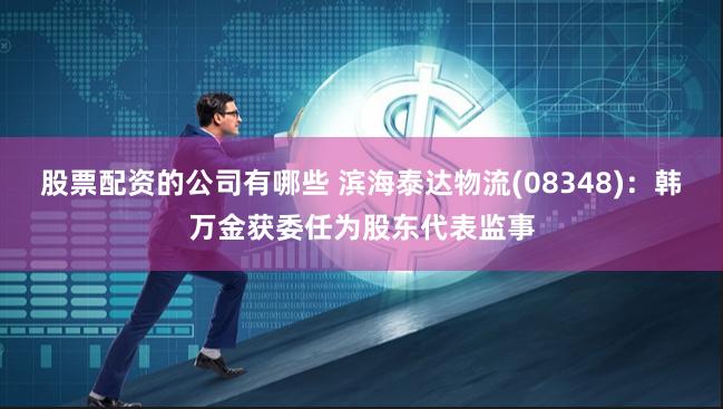 股票配资的公司有哪些 滨海泰达物流(08348)：韩万金获委任为股东代表监事